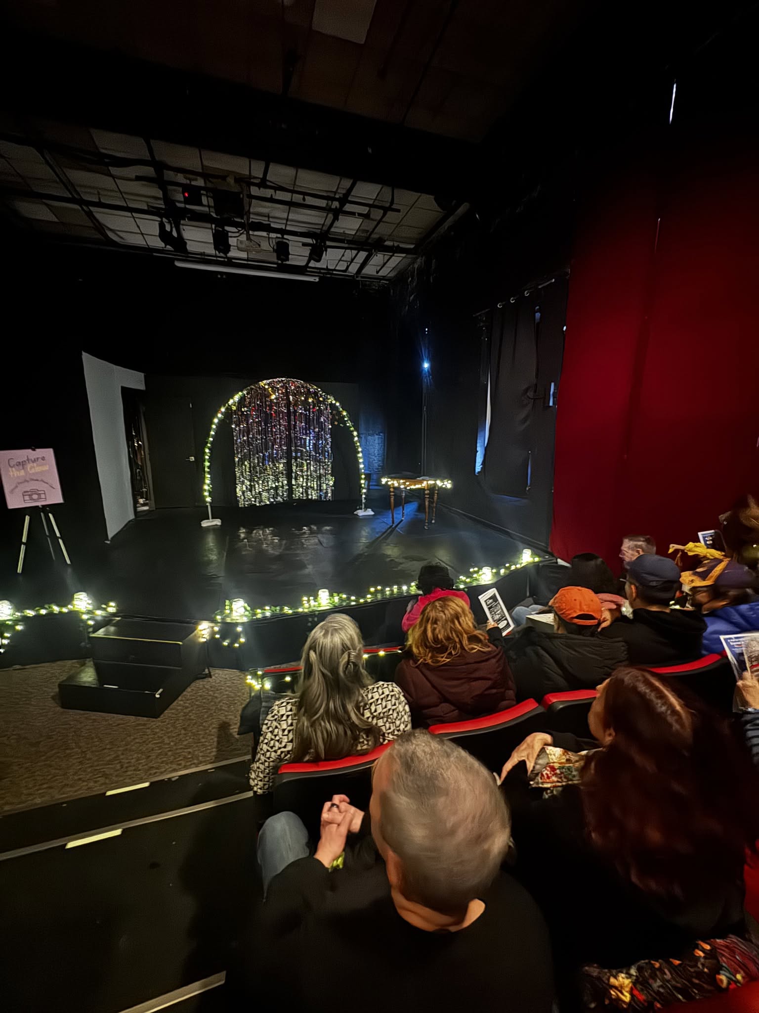 Set and audience